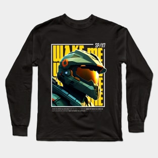 Halo game quotes - Master chief - Spartan 117 - BQ01-v6 Long Sleeve T-Shirt